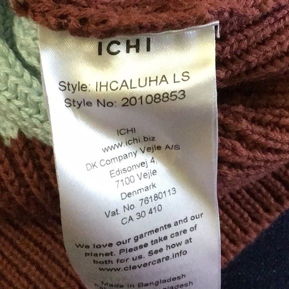 Ichi multicolour stripe sweater XS - Picture 7 of 7